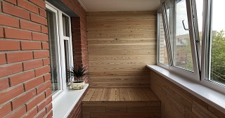 Отделка, остекление, утепление балконов в Гуково от 208 руб. м/2.