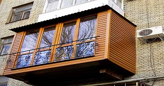 Внешняя отделка балкона Гуково цена от 1037 руб. м/2.